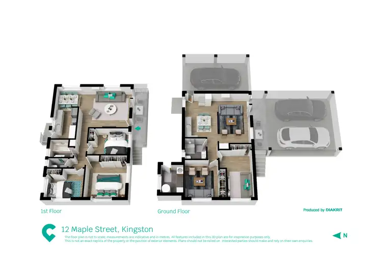 Floorplan of Homely house listing, 12 Maple Street, Kingston QLD 4114