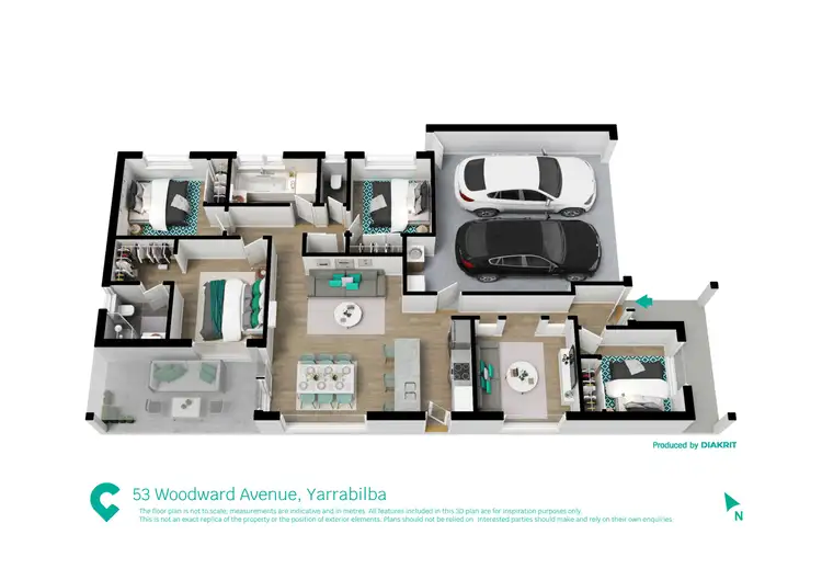 Floorplan of Homely house listing, 53 Woodward Avenue, Yarrabilba QLD 4207