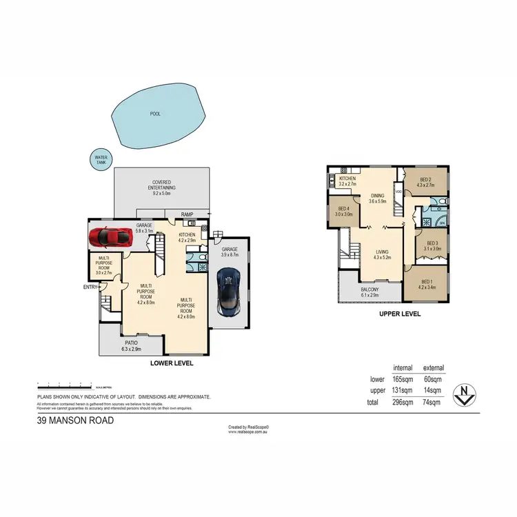 Floorplan of Homely house listing, 39 Manson Road, Hendra QLD 4011