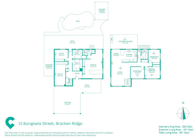 Floorplan of Homely house listing, 15 Bungowla Street, Bracken Ridge QLD 4017
