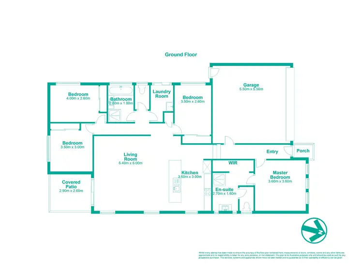Floorplan of Homely house listing, 5 Laguna Crescent, Springfield Lakes QLD 4300