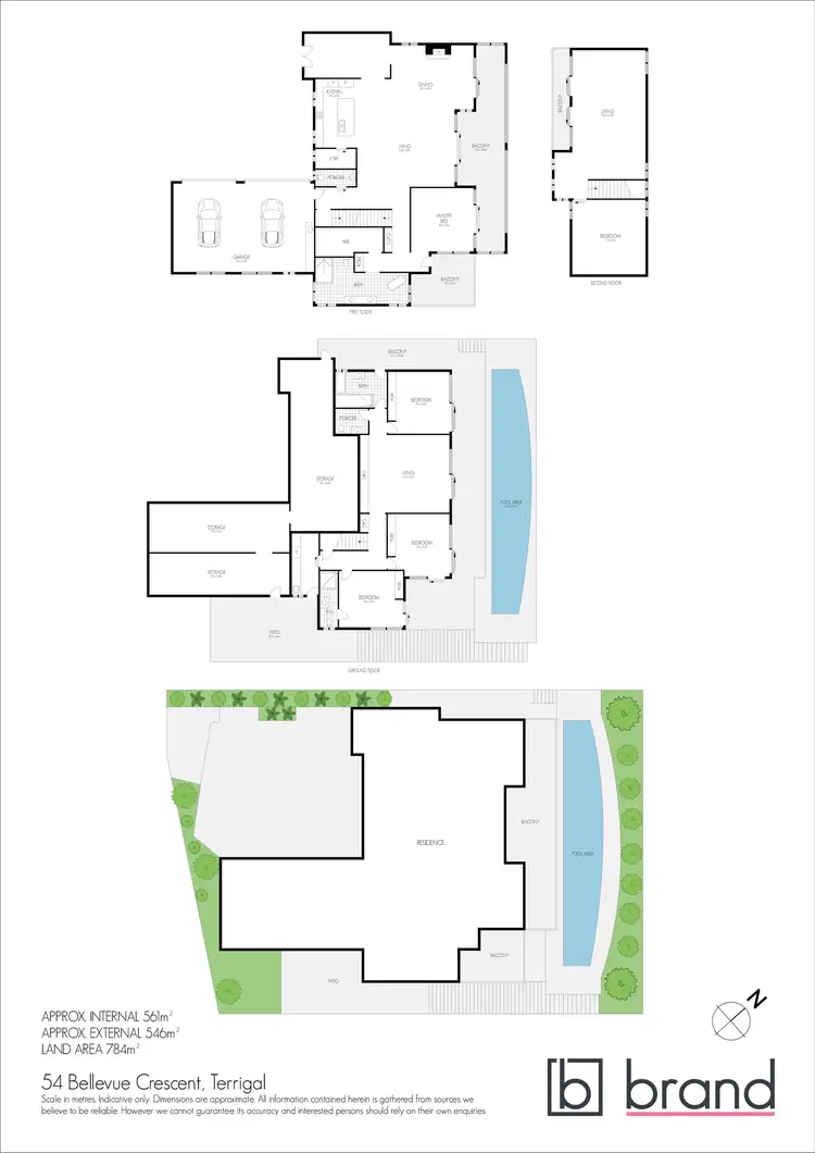 Floorplan of Homely house listing, 54 Bellevue Crescent, Terrigal NSW 2260