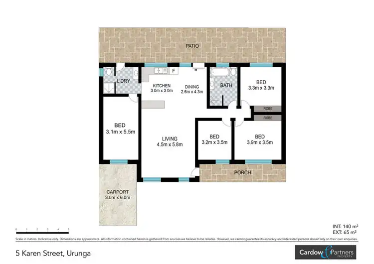 Floorplan of Homely house listing, 5 Karen Street, Urunga NSW 2455