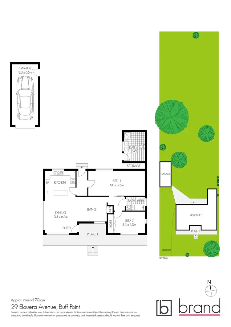 Floorplan of Homely house listing, 29 Elouera Avenue, Buff Point NSW 2262