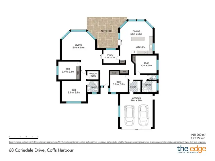 Floorplan of Homely house listing, 68 Coriedale Drive, Coffs Harbour NSW 2450