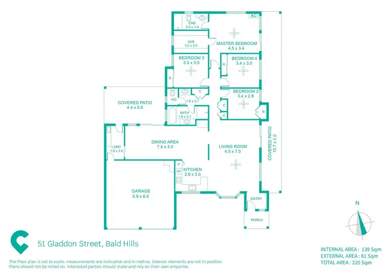 Floorplan of Homely house listing, 51 Gladdon Street, Bald Hills QLD 4036