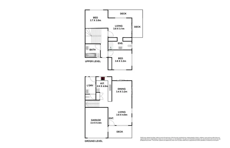 Floorplan of Homely unit listing, 15/3-5 Mary Street, Caboolture QLD 4510