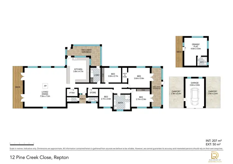 Floorplan of Homely house listing, 12 Pine Creek Close, Repton NSW 2454