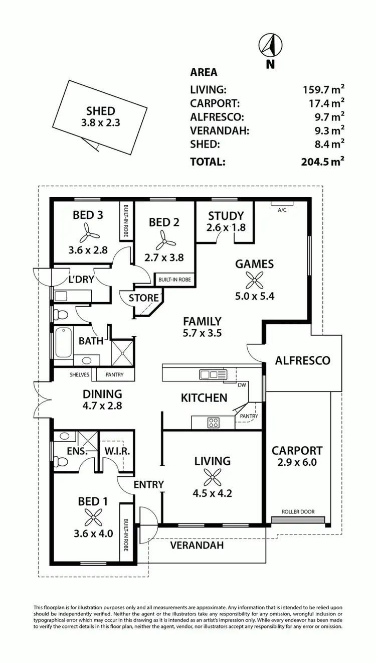 Floorplan of Homely house listing, 6B Torrens Street, Nairne SA 5252
