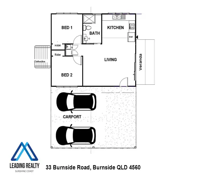 Floorplan of Homely house listing, 33 Burnside Road, Burnside QLD 4560