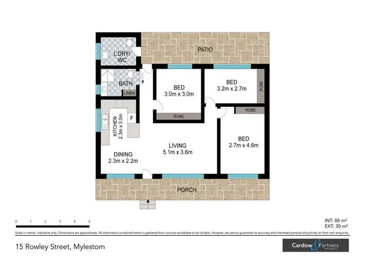 Floorplan of Homely house listing, 15 Rowley Street, Mylestom NSW 2454