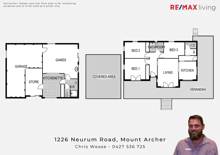 Floorplan of Homely house listing, 1226 Neurum Road, Mount Archer QLD 4514