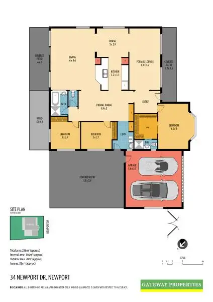 Floorplan of Homely house listing, 34 Newport Drive, Newport QLD 4020