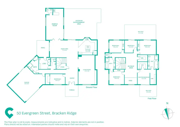 Floorplan of Homely house listing, 50 Evergreen Street, Bracken Ridge QLD 4017