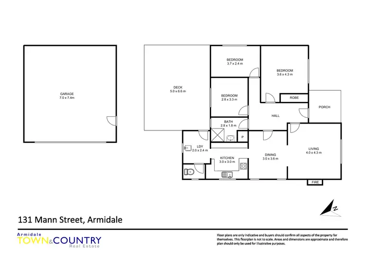 Floorplan of Homely house listing, 131 Mann Street, Armidale NSW 2350
