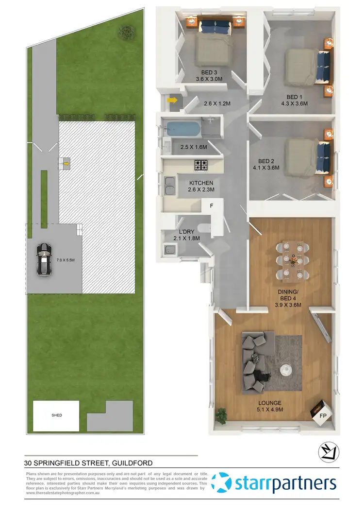 Floorplan of Homely house listing, 30 Springfield Street, Guildford NSW 2161