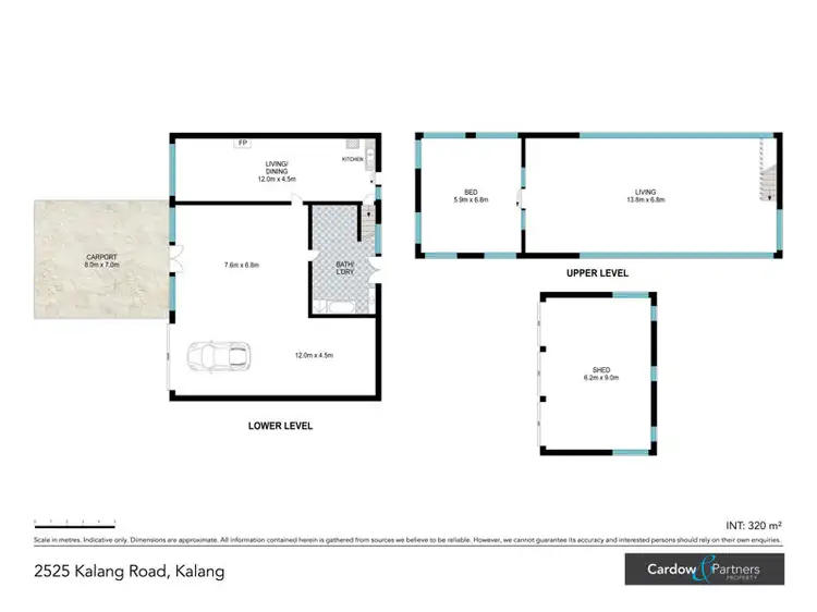 Floorplan of Homely land listing, 2525 Kalang Road, Bellingen NSW 2454