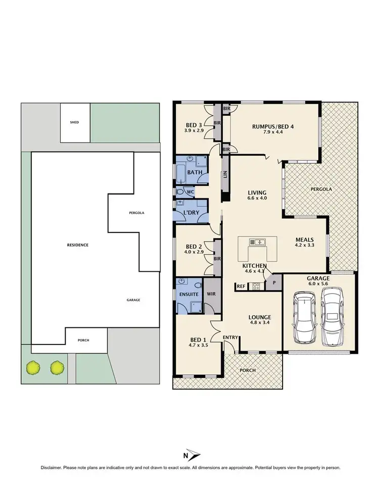 Floorplan of Homely house listing, 13 Bellfield Drive, Craigieburn VIC 3064