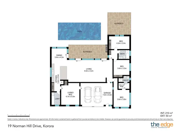 Floorplan of Homely house listing, 19 Norman Hill Drive, Korora NSW 2450