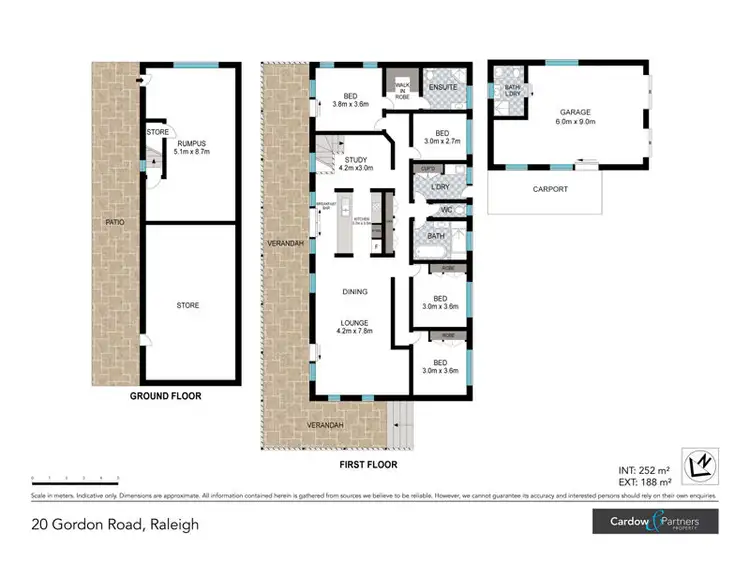 Floorplan of Homely rural property listing, 20 Gordon Road, Raleigh NSW 2454