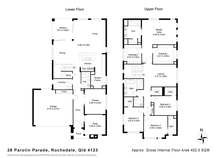 Floorplan of Homely house listing, 28 Parolin Parade, Rochedale QLD 4123