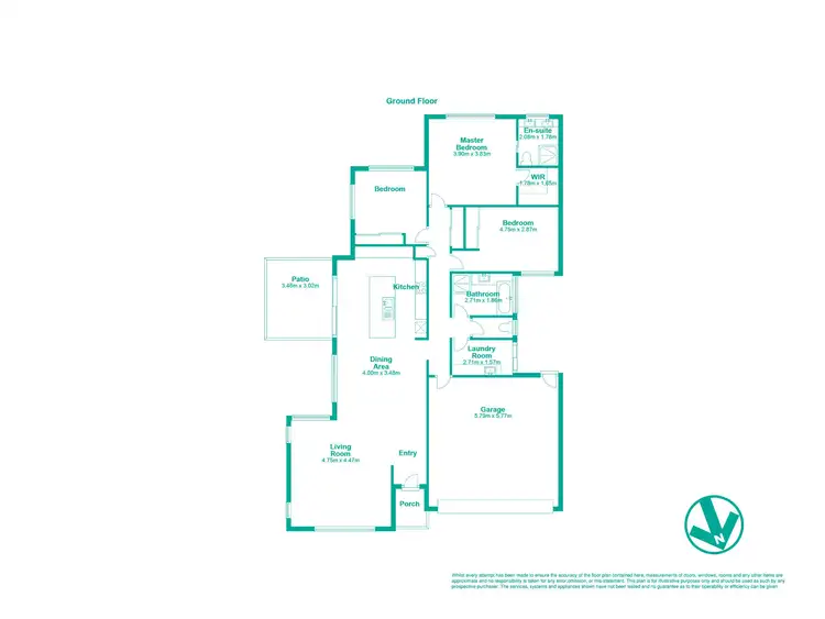 Floorplan of Homely house listing, 9 Genoa Circuit, Birtinya QLD 4575