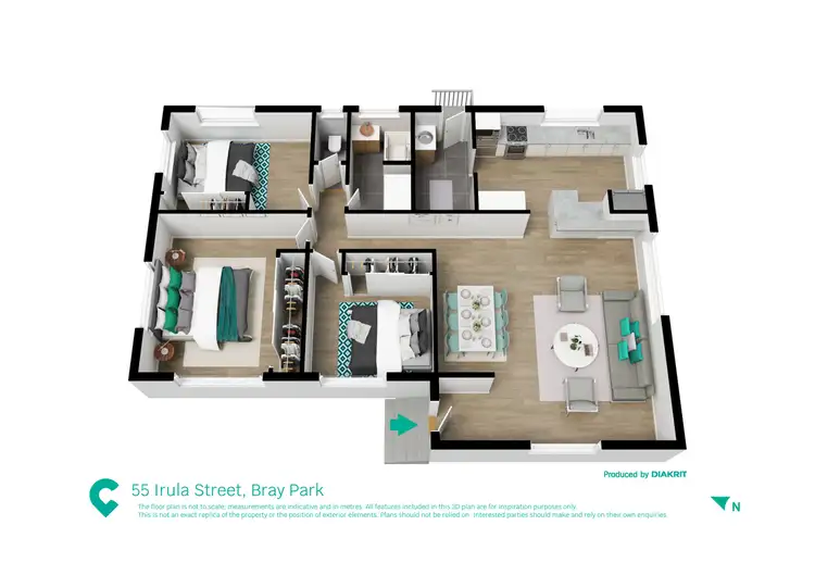 Floorplan of Homely house listing, 55 Irula Street, Bray Park QLD 4500