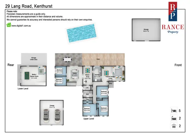 Floorplan of Homely house listing, 29 Lang Road, Kenthurst NSW 2156