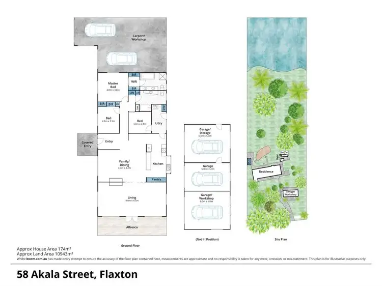 Floorplan of Homely house listing, 58 Akala Street, Flaxton QLD 4560