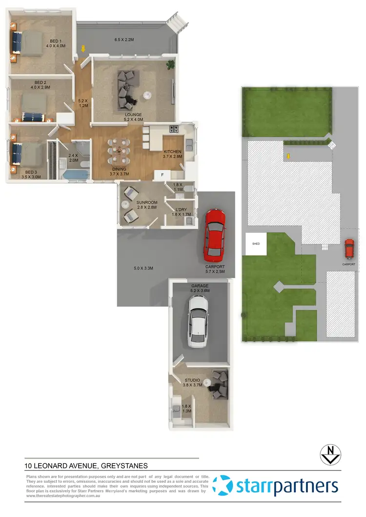 Floorplan of Homely house listing, 10 Leonard Avenue, Greystanes NSW 2145