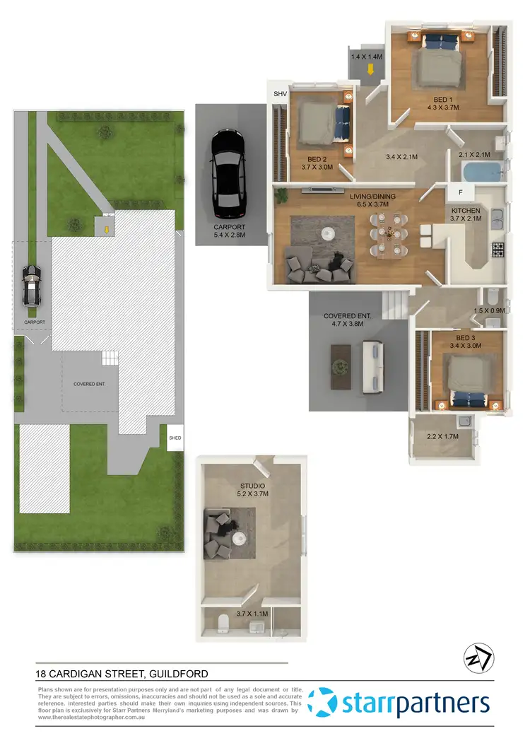 Floorplan of Homely house listing, 18 Cardigan Street, Guildford NSW 2161