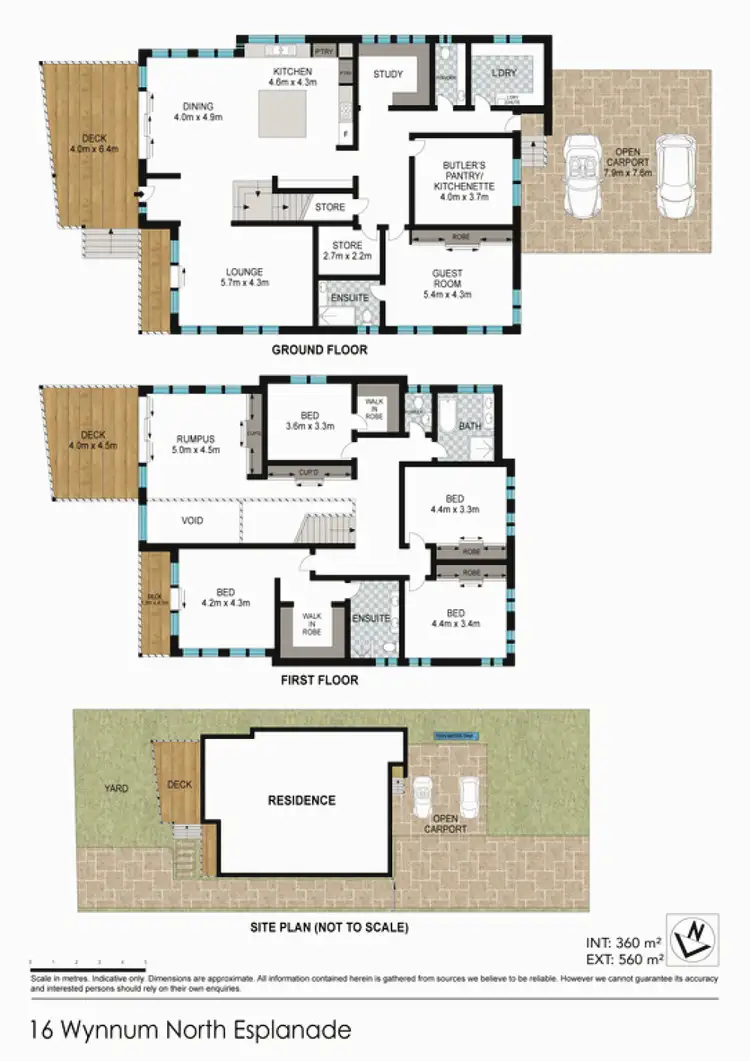 Floorplan of Homely house listing, 12 Wynnum North Esplanade, Wynnum QLD 4178