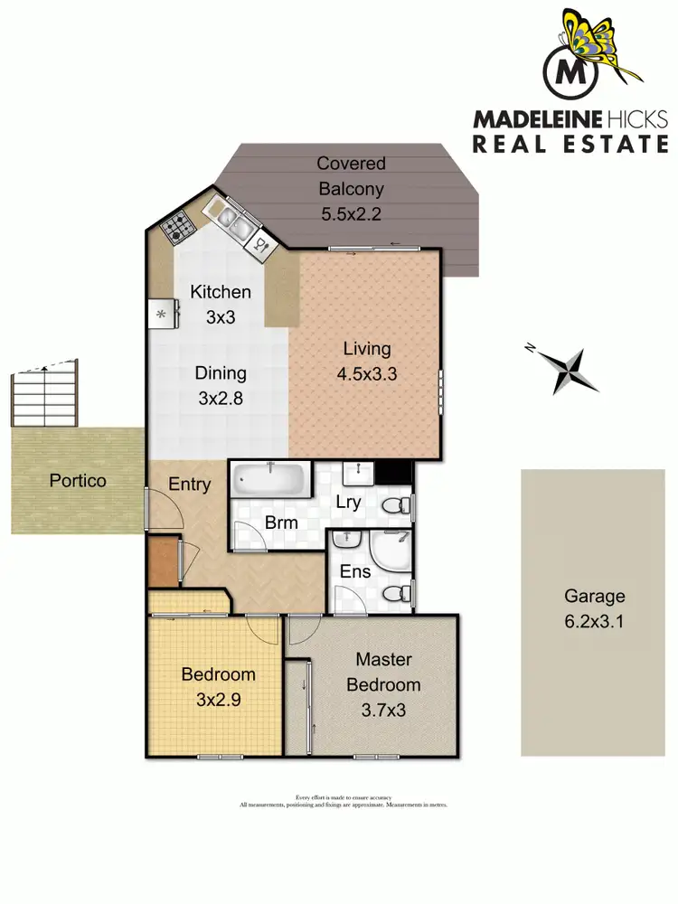 Floorplan of Homely unit listing, 5/24 Terrace St, Newmarket QLD 4051