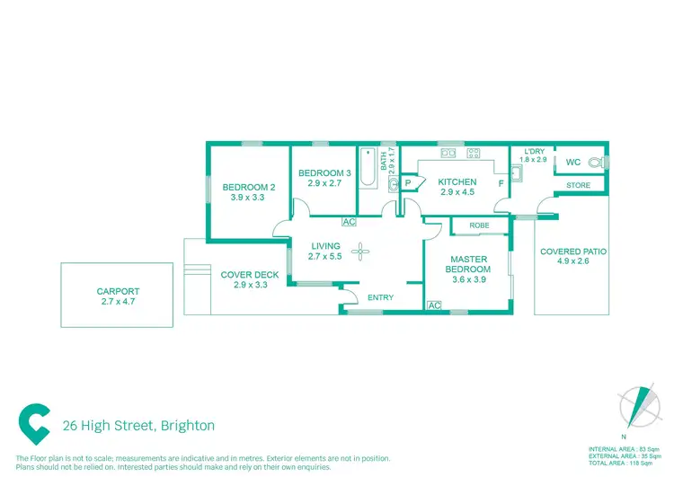 Floorplan of Homely house listing, 26 High Street, Brighton QLD 4017