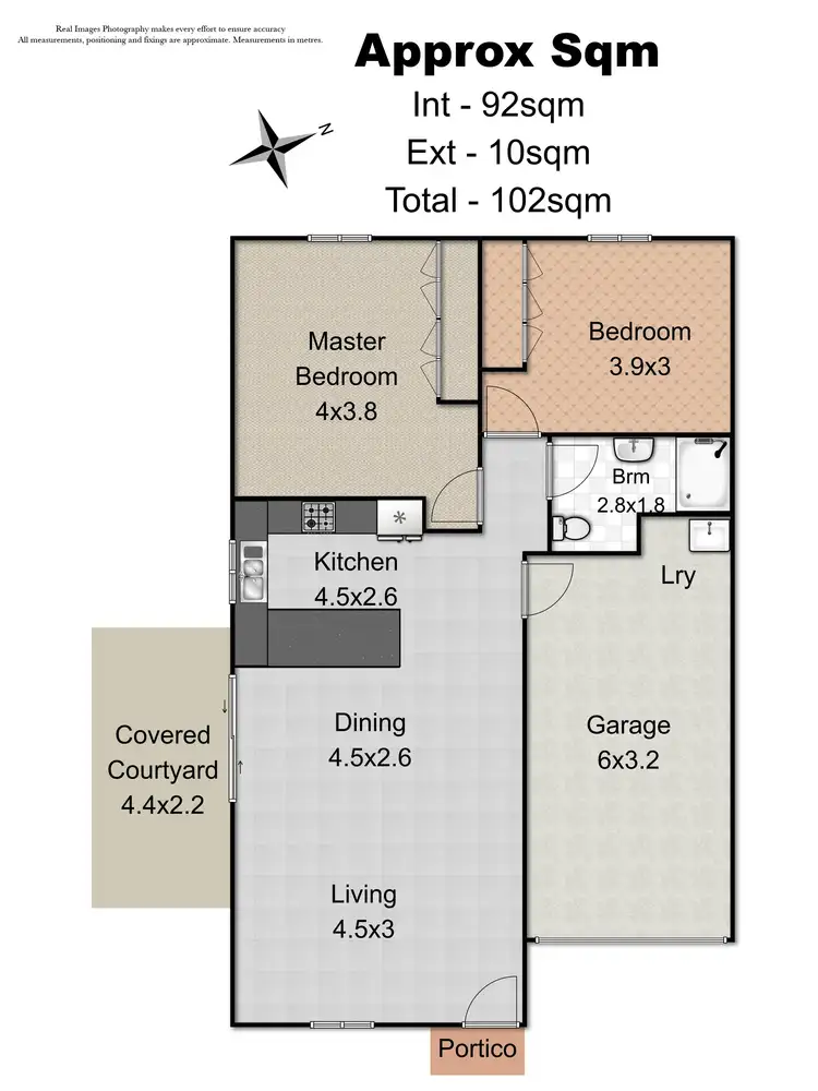 Floorplan of Homely villa listing, 4/10 Gearside Street, Everton Park QLD 4053