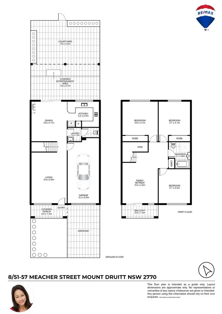 Floorplan of Homely townhouse listing, 8/51-57 MEACHER STREET, Mount Druitt NSW 2770