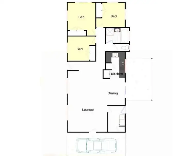 Floorplan of Homely house listing, 28 Manor Street, Drayton QLD 4350