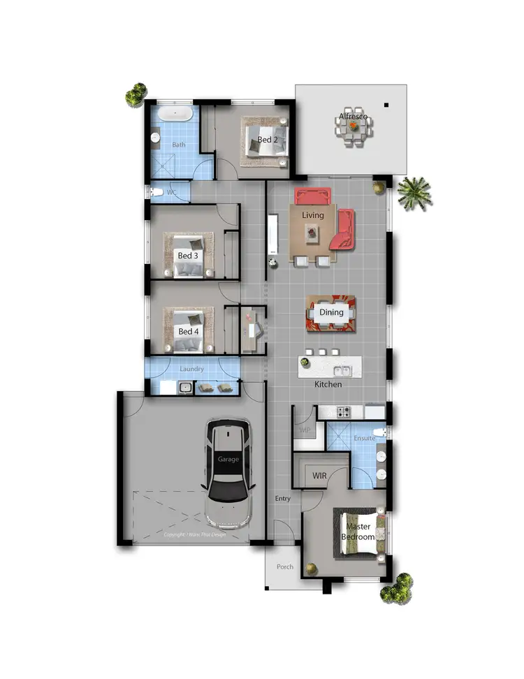 Floorplan of Homely house listing, 107 New Road, Gleneagle QLD 4285