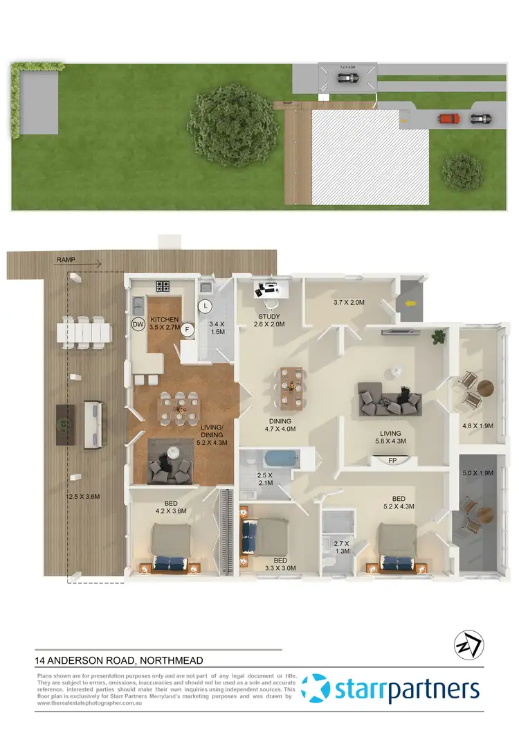 Floorplan of Homely house listing, 14 Anderson Road, Northmead NSW 2152
