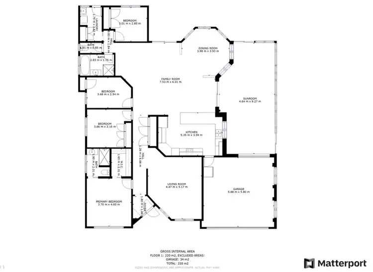 Floorplan of Homely house listing, 4 Celeste Place, Bonville NSW 2450