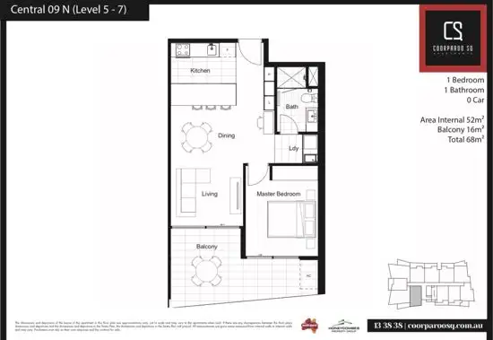 Floorplan of Homely apartment listing, 20509/300 Old Cleveland Road, Coorparoo QLD 4151