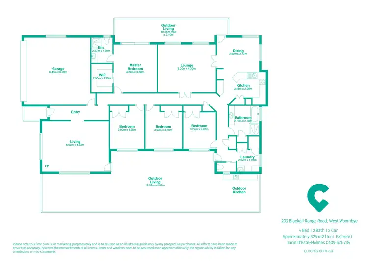 Floorplan of Homely house listing, 202 Blackall Range Road, West Woombye QLD 4559