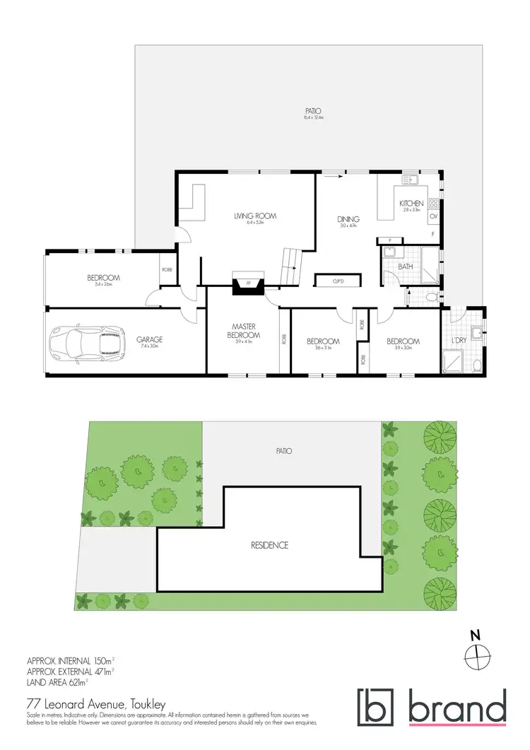 Floorplan of Homely house listing, 77 Leonard Avenue, Toukley NSW 2263
