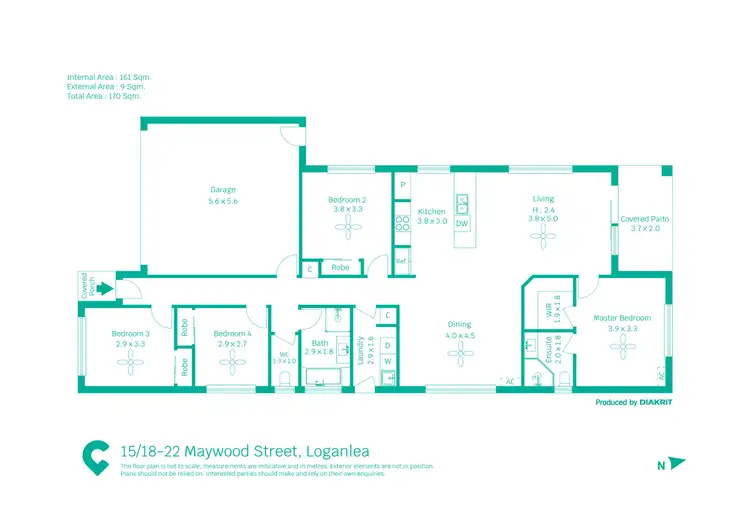 Floorplan of Homely house listing, 15/18-22 Maywood Street, Loganlea QLD 4131