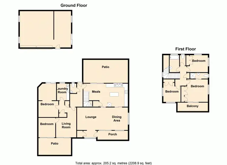 Floorplan of Homely house listing, 4 Barvas Street, Ferny Grove QLD 4055