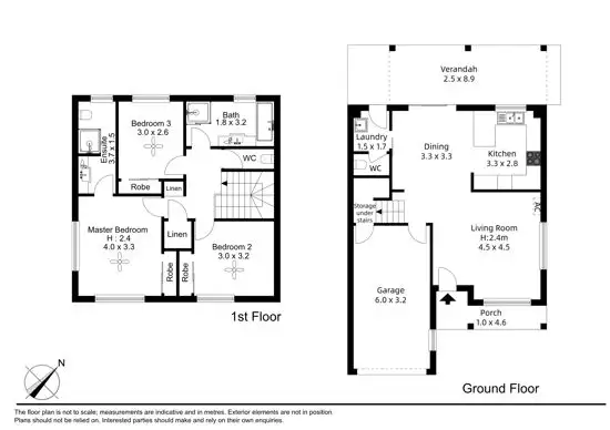 Floorplan of Homely townhouse listing, 18/40 Bognor St, Tingalpa QLD 4173