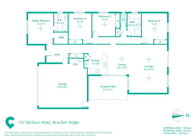 Floorplan of Homely house listing, 157 Barbour Road, Bracken Ridge QLD 4017