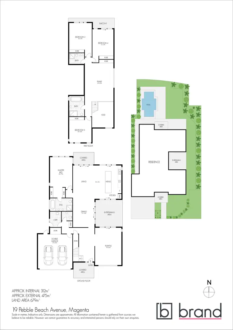Floorplan of Homely house listing, 19 Pebble Beach Avenue, Magenta NSW 2261