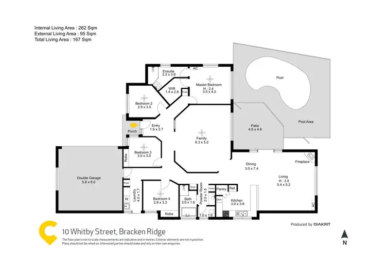 Floorplan of Homely house listing, 10 Whitby Street, Bracken Ridge QLD 4017