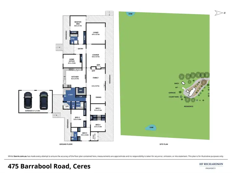 Floorplan of Homely rural property listing, 475 Barrabool Road, Ceres VIC 3221